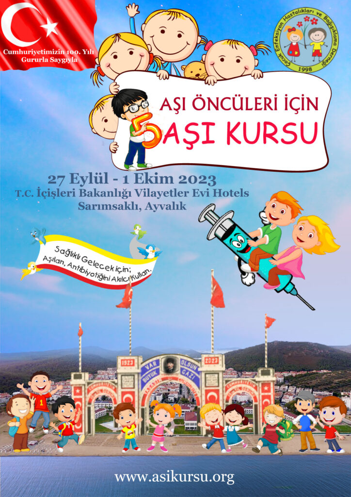 V. Aşı Kursu Afiş